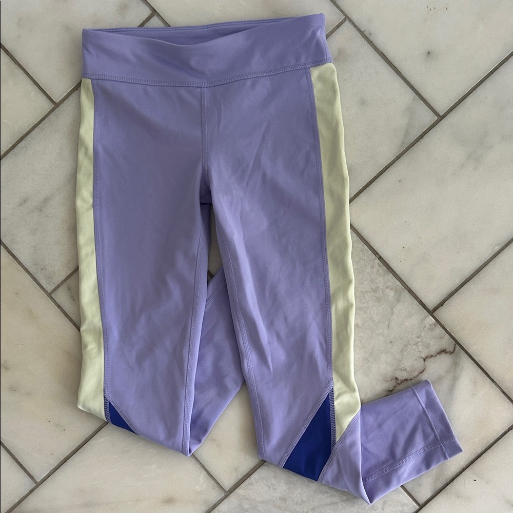 Nike Kids Lavender and Mint Leggings